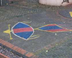 The stones on the floors of the museum also have some kite patterns which makes the visitors more excited.